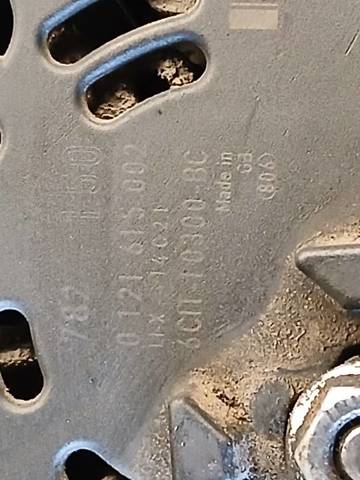 Alternator 0121615002 FORD