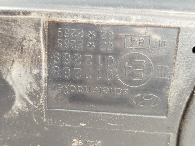 Lusterko wsteczne prawe 012268 HYUNDAI