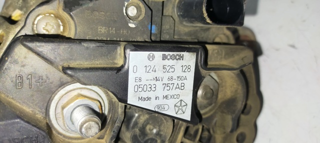 Alternator 0124525128 CHRYSLER