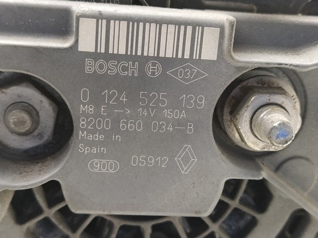 0124525139 Renault (RVI)