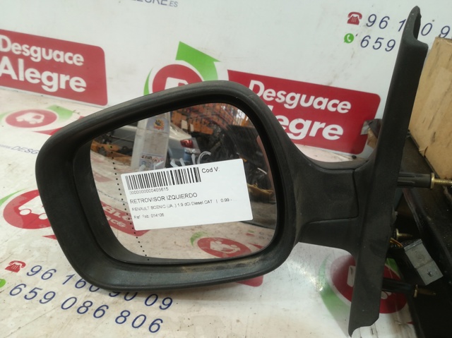 Lusterko wsteczne lewe 014106 RENAULT