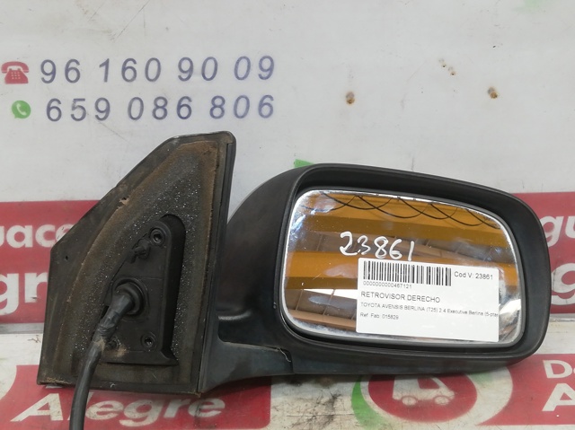 Lusterko wsteczne prawe 015829 TOYOTA