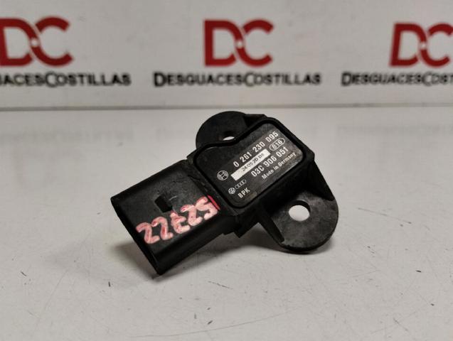 Czujnik ciśnienia w kolektorze ssącym, MAP 0261230095 VAG