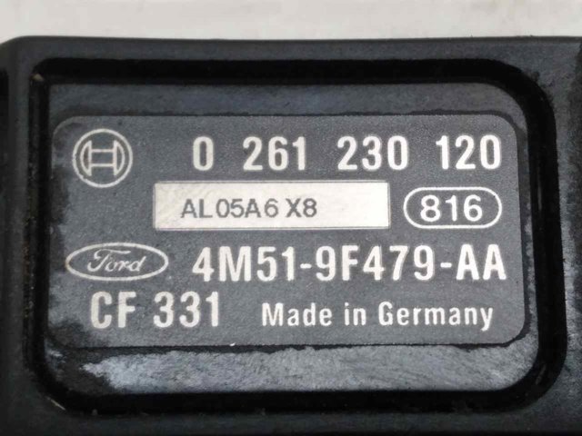 Czujnik ciśnienia w kolektorze ssącym, MAP 0261230120 FORD