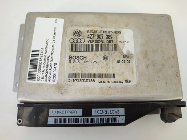 Sterownik ABS  hydrauliczny Audi A6 4BH