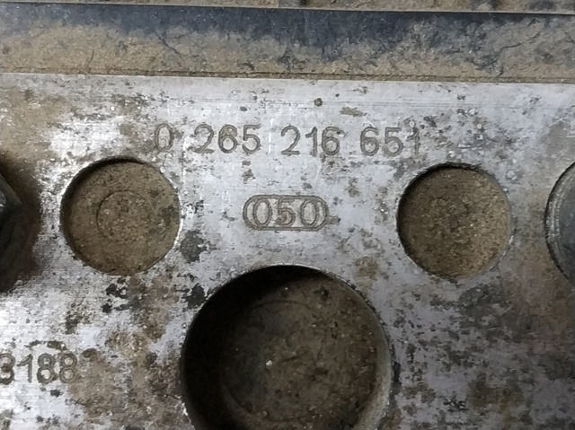 Sterownik ABS  hydrauliczny 0265216651 OPEL