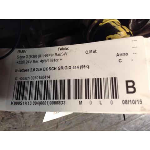 Wtryskiwacz paliwa 0280150414 BMW