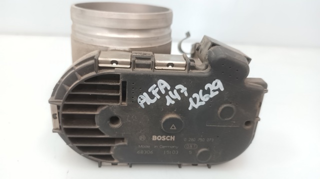 Przepustnica, komplet 0280750073 FIAT