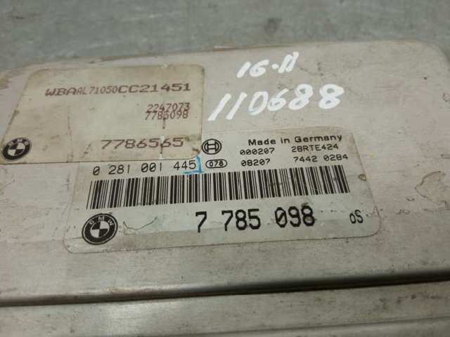 Sterownik silnika 0281001445 BMW
