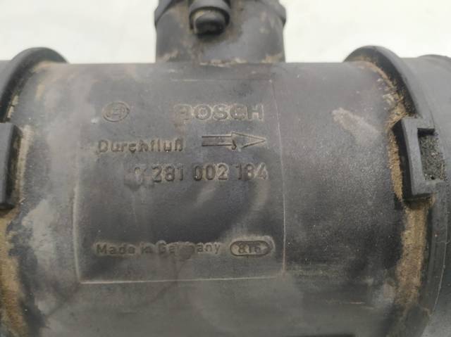Czujnik przepływu powietrza, przepływomierz powietrza M.A.F. 0281002184 PEUGEOT