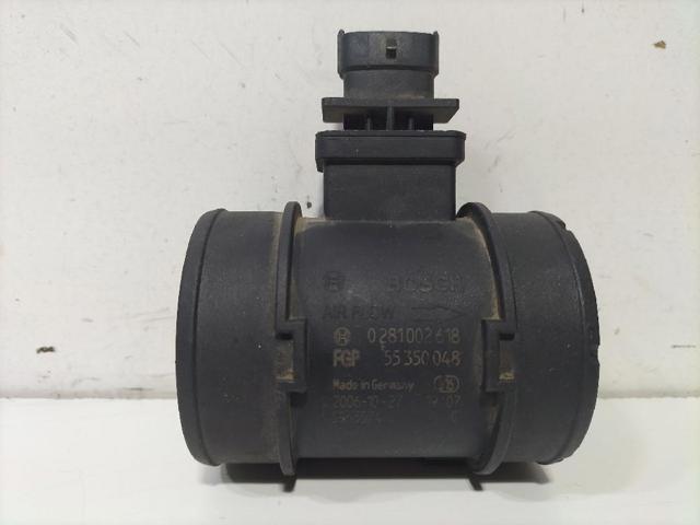 Czujnik przepływu powietrza, przepływomierz powietrza M.A.F. 0281002618 FIAT