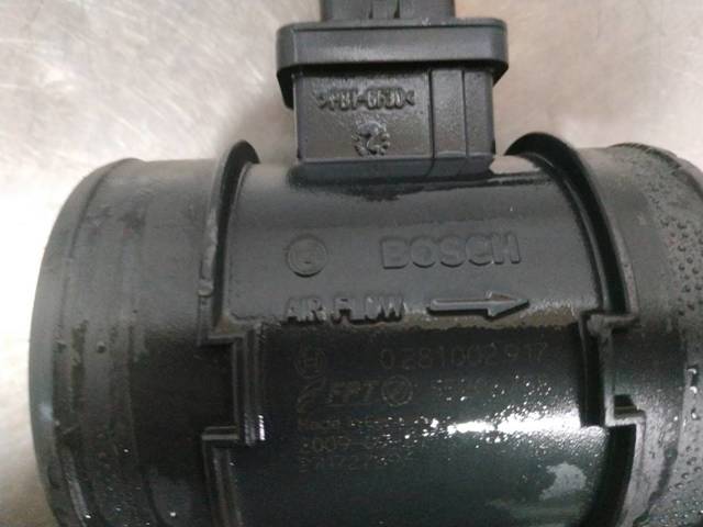 Czujnik przepływu powietrza, przepływomierz powietrza M.A.F. 0281002917 FIAT