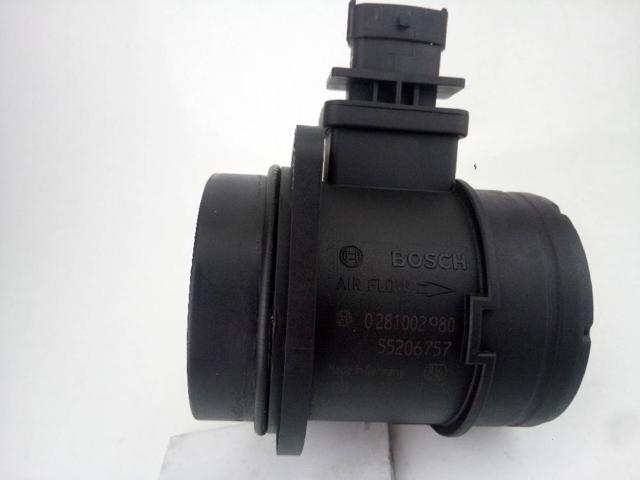 Czujnik przepływu powietrza, przepływomierz powietrza M.A.F. 0281002980 FIAT