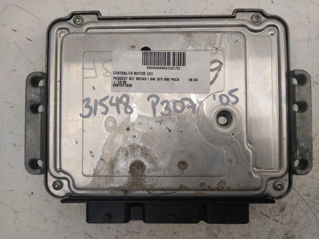 Sterownik silnika 0281011629 PEUGEOT