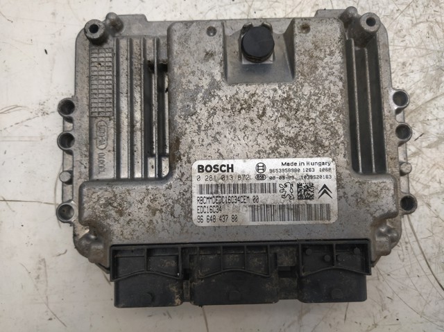 Sterownik silnika 0281013872 PEUGEOT