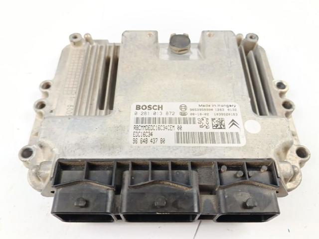 Sterownik silnika 0281013872 PEUGEOT