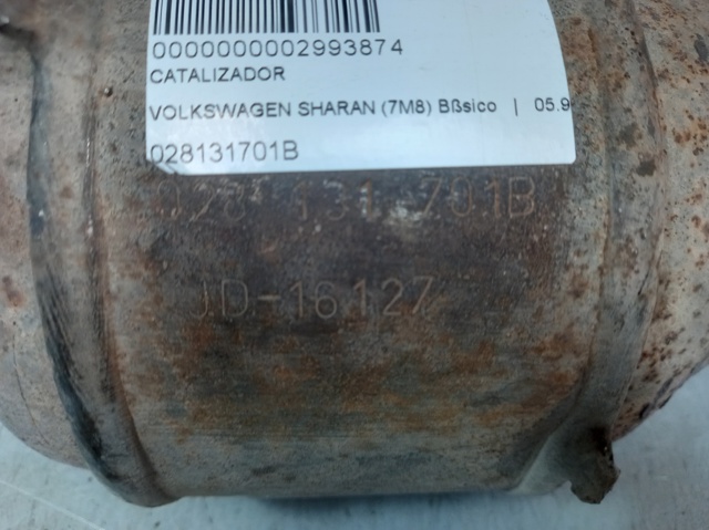 Konwerter-katalizator Seat Toledo 1 1L