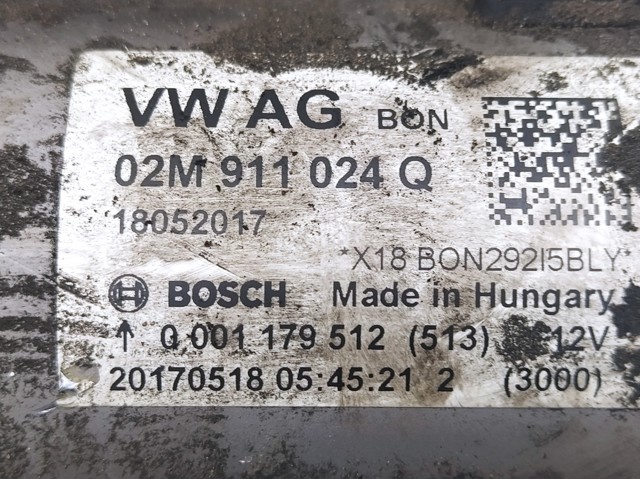 Rozrusznik 02M911024Q VAG