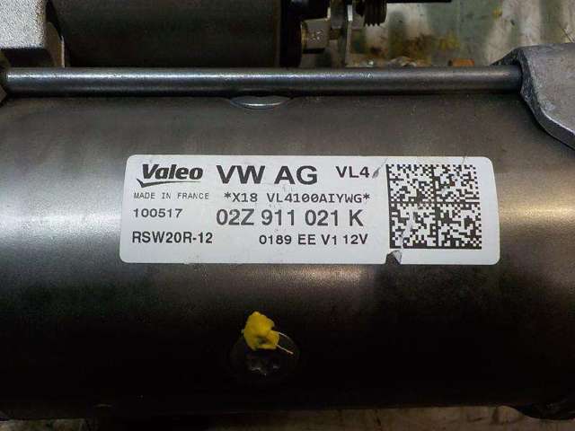 Rozrusznik 02Z911021K VAG