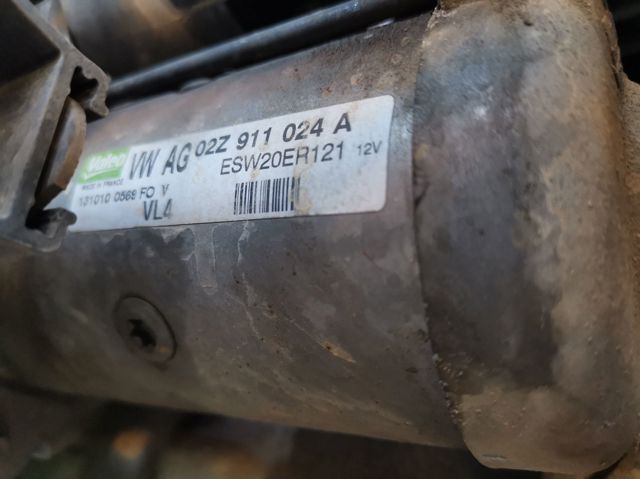Rozrusznik 02Z911024A VAG