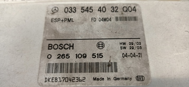 0335454032 Mercedes