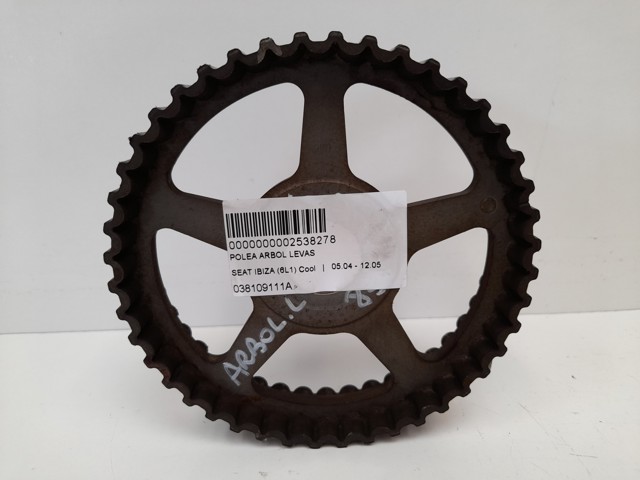 Koło zębatewalcowe wałka rozrządu silnika 038109111A VAG