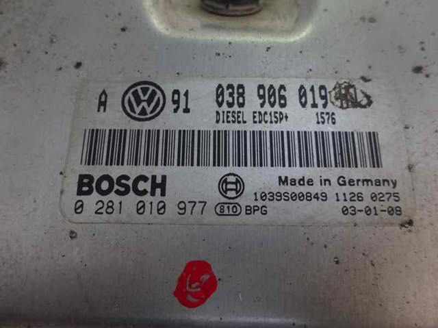 Sterownik silnika 038906019HJ VAG