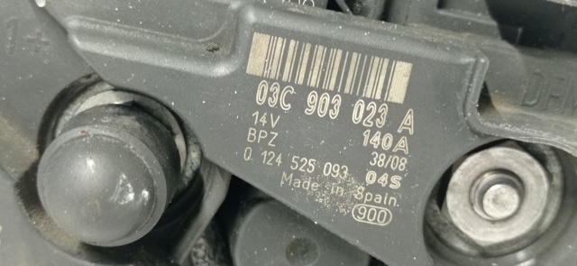 Alternator 03C903023A VAG