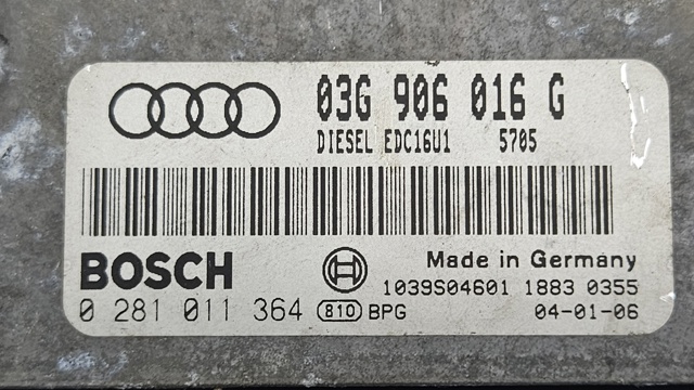 Sterownik silnika Audi A3 8PA