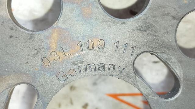 Koło zębatewalcowe wałka rozrządu silnika 03L109111 VAG