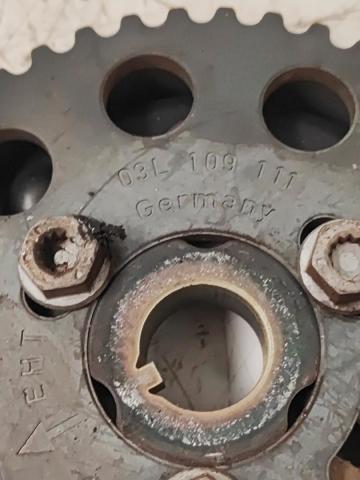 Koło zębatewalcowe wałka rozrządu silnika Audi Q5 8RB