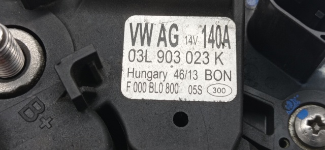 Alternator 03L903023K VAG