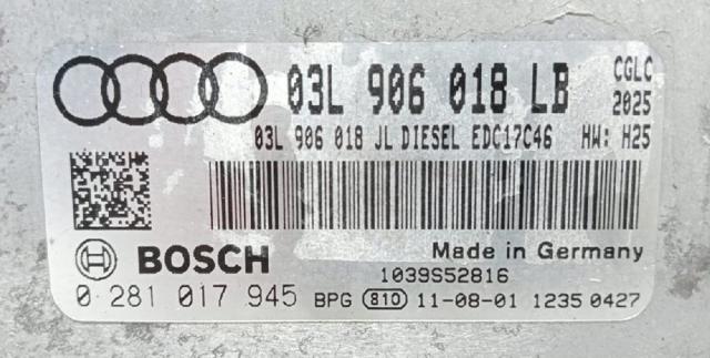 Sterownik silnika Audi A6 4G2, 4GC