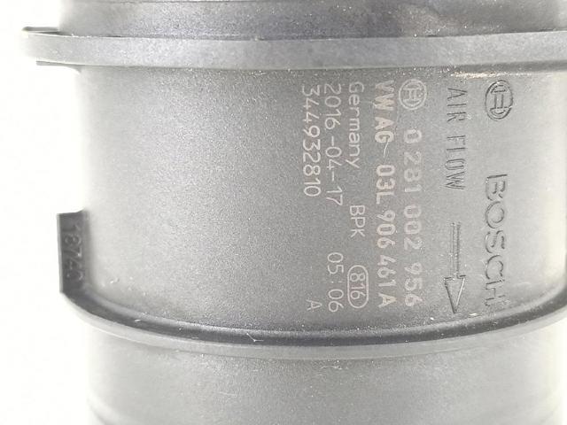 Czujnik przepływu powietrza, przepływomierz powietrza M.A.F. 03L906461A VAG