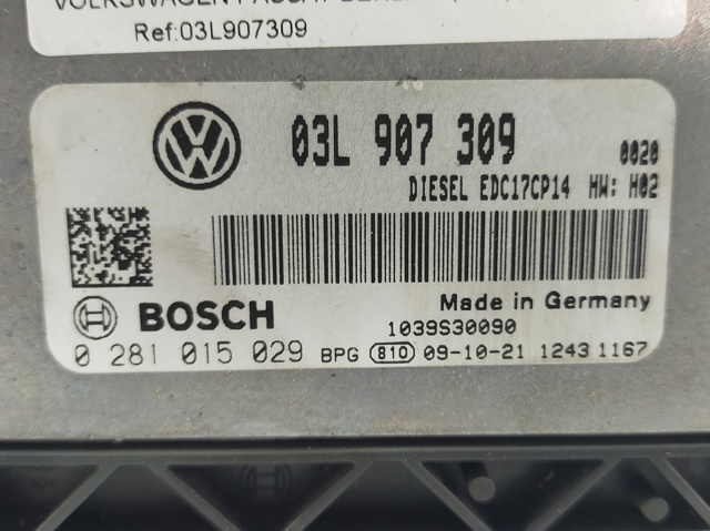 Sterownik silnika 03L907309 VAG