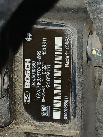 Pompa wtryskowa wysokiego ciśnienia 0445010180 GM