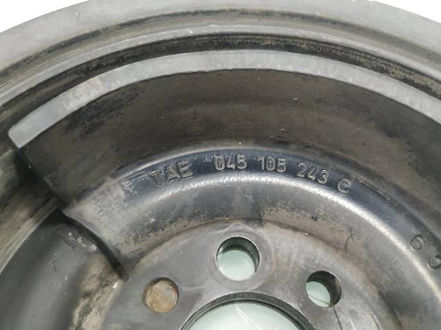 Koło pasowe wału korbowego 045105243C VAG