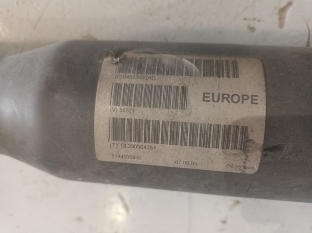 Wał Cardana tylny, kompletny 04593650AD CHRYSLER