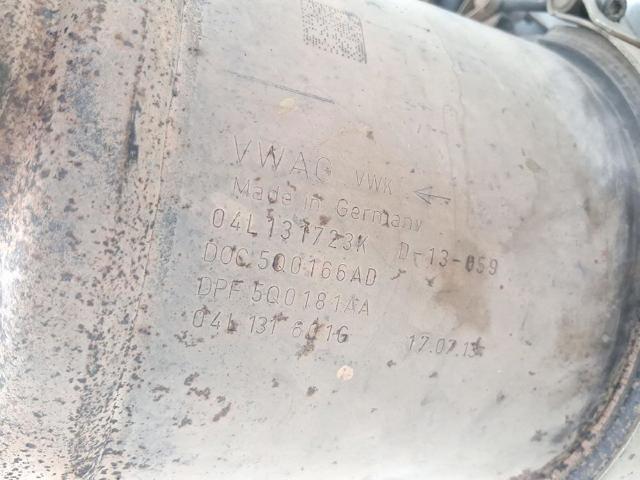 Filtr cząstek stałych układu wydechowego Volkswagen Golf BA5, BV5