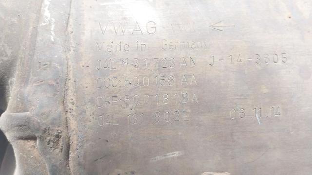 Filtr cząstek stałych układu wydechowego Volkswagen Golf BA5, BV5