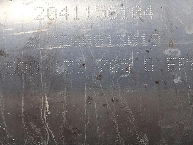 Filtr cząstek stałych układu wydechowego Volkswagen Golf BA5, BV5