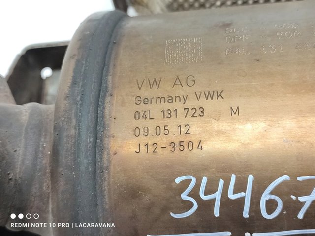 Filtr cząstek stałych układu wydechowego 04L131602EX VAG