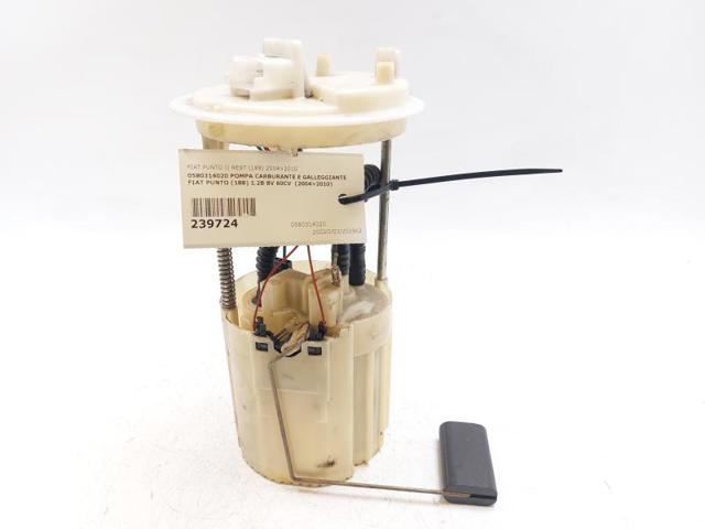 Moduł pompy paliwowej z czujnikiem poziomu paliwa 0580314020 FIAT