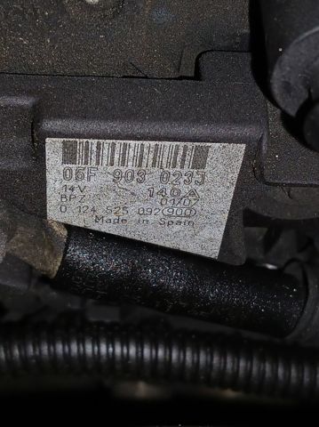 Alternator 06F903023J VAG
