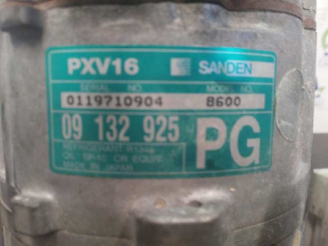 Sprężarka klimatyzacji 09132925 OPEL