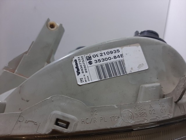 Reflektor prawy 09210935 OPEL