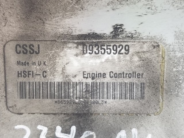 Sterownik silnika 09355929 OPEL