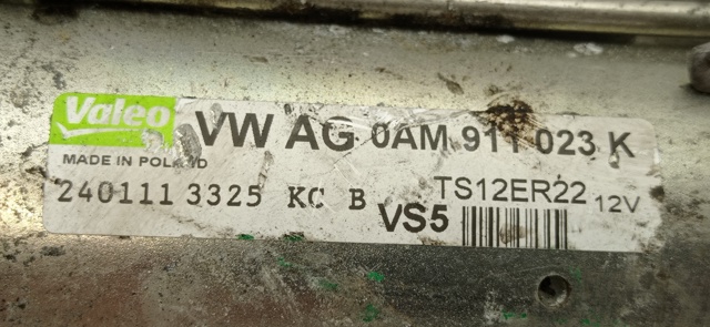 0AM911023K VAG