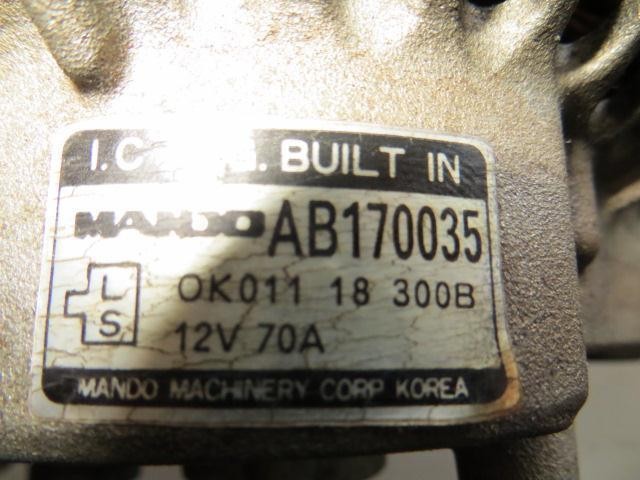 Alternator 0K01118300B HYUNDAI