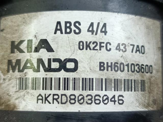 Sterownik ABS  hydrauliczny 0K2FC437A0 HYUNDAI